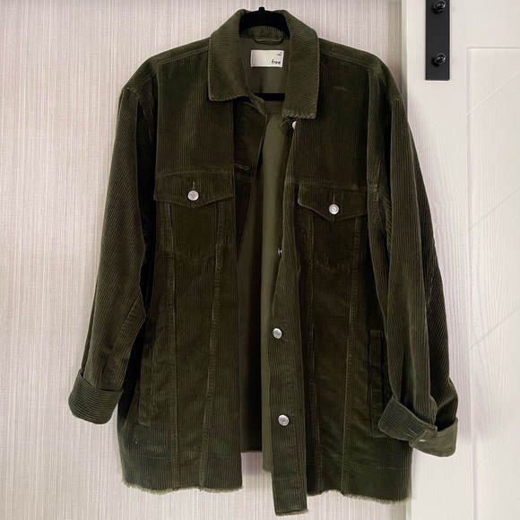 Wilfred Free Corduroy Shirt Jacket - Picture 1 of 3